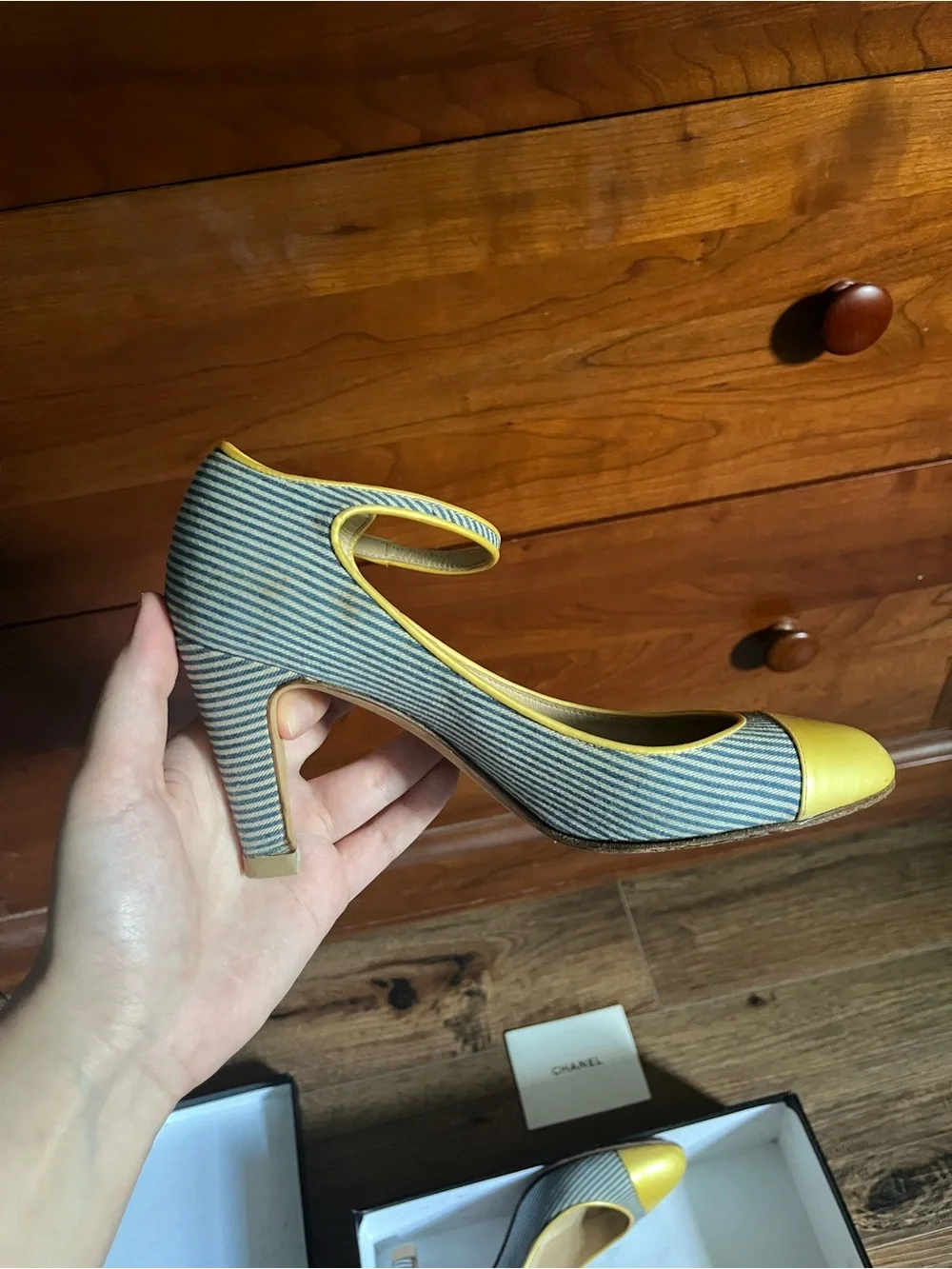 Chanel Mary Jane Heels